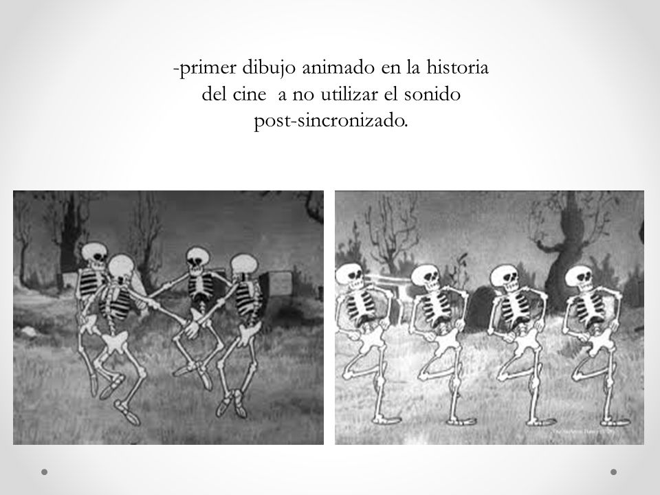 -primer dibujo animado en la historia del cine a no utilizar el sonido
