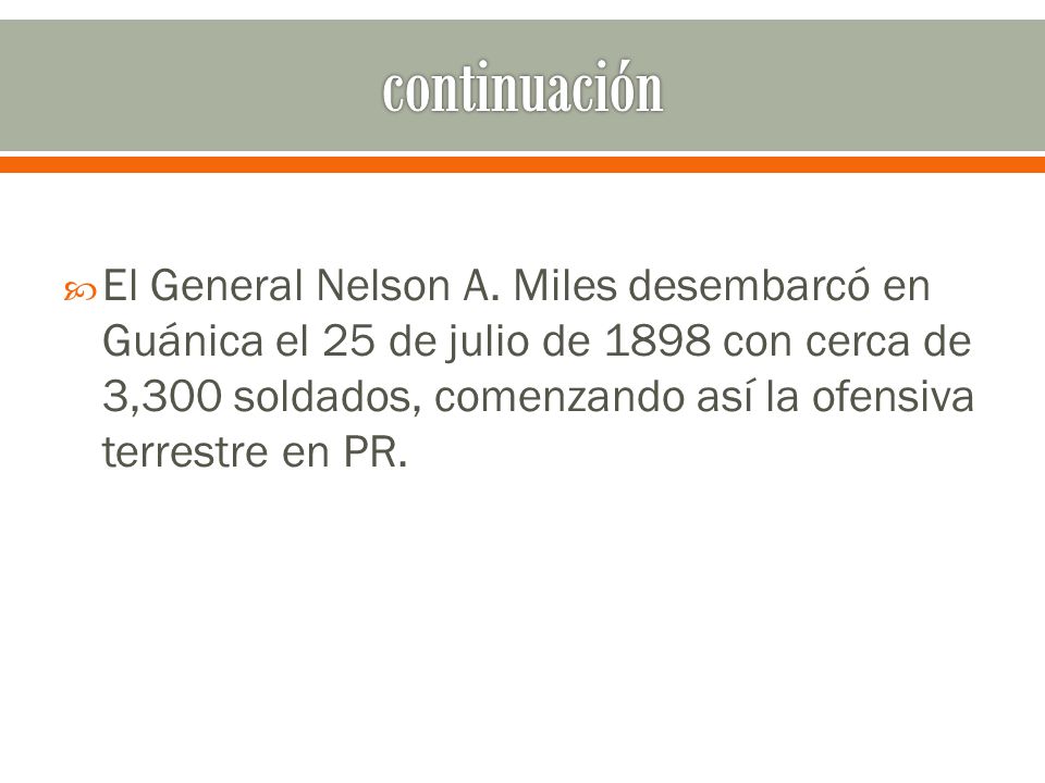 continuación