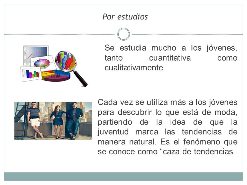 Por subculturas Por sus valores y lo que les mueve