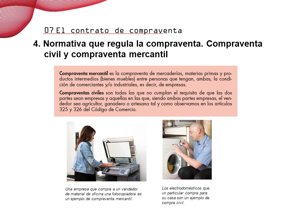 5. Derechos y obligaciones del vendedor y del comprador