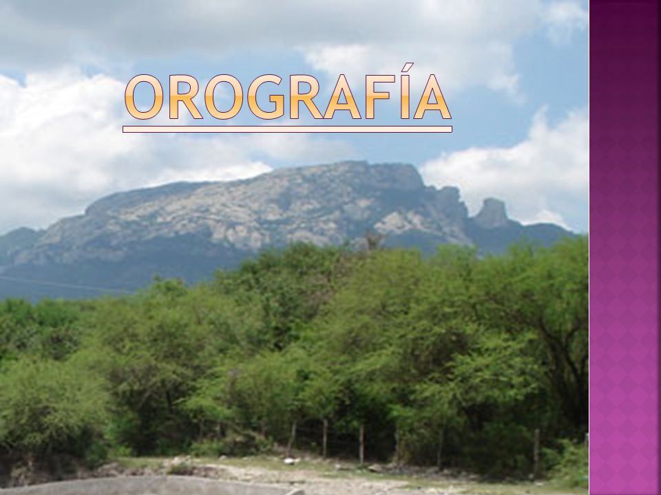OROGRAFÍA