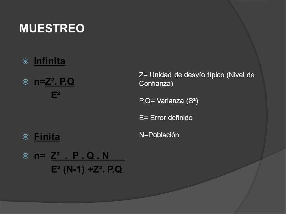 Infinita n=Z². P.Q E² Finita n= Z² . P . Q . N N E² (N-1) +Z². P.Q