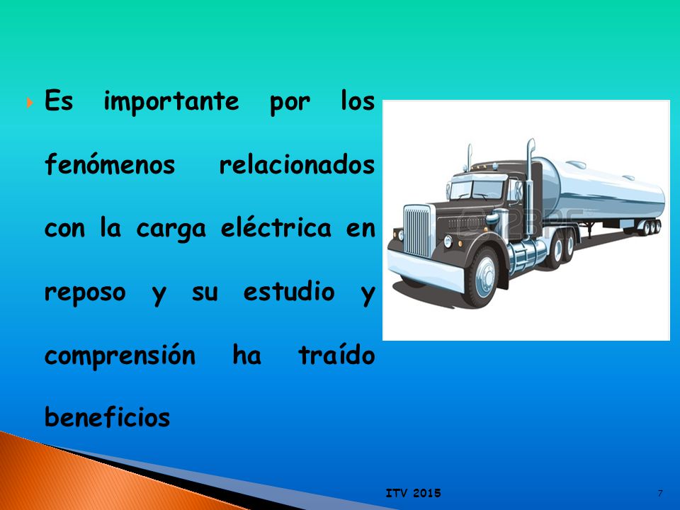 Es importante por los fenómenos relacionados con la carga eléctrica en reposo y su estudio y comprensión ha traído beneficios