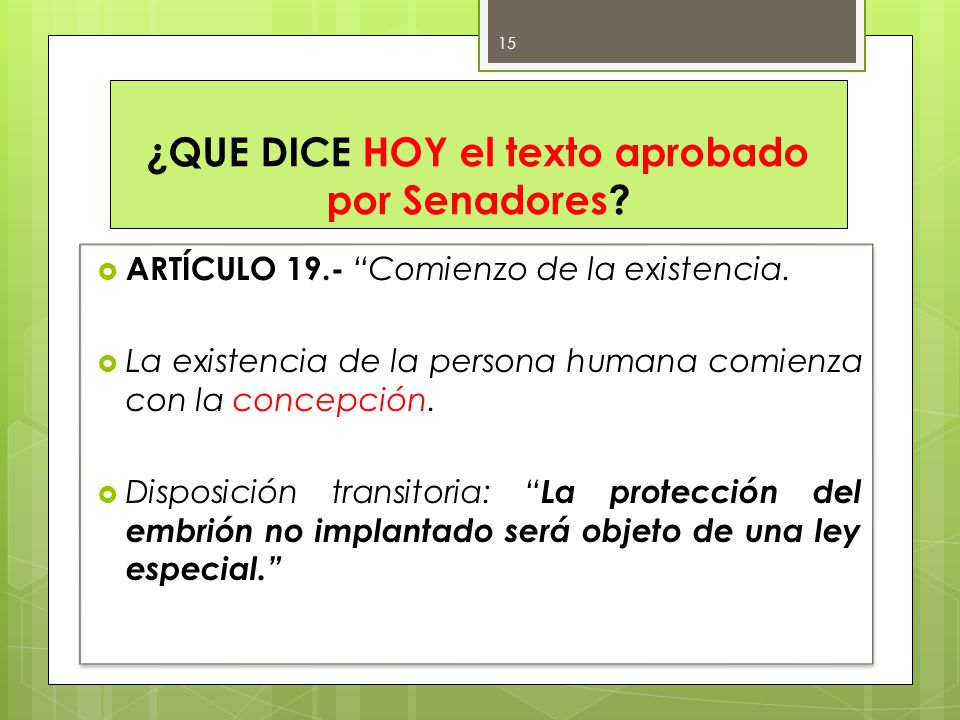 QUE DICE EL PROYECTO aprobado por senadores el 28/11/2013