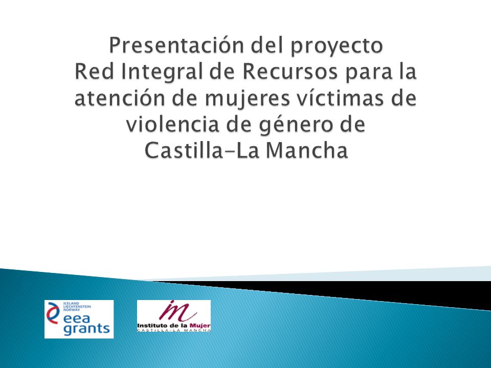 Presentación del proyecto Red Integral de Recursos para la atención de mujeres víctimas de violencia de género de Castilla-La Mancha