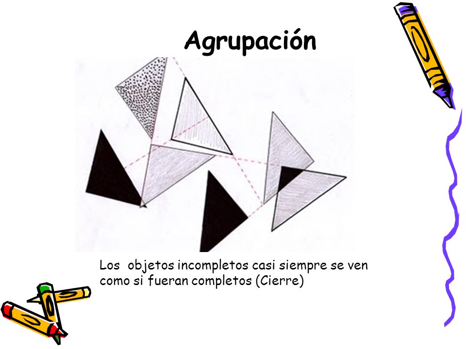 Agrupación Los objetos incompletos casi siempre se ven como si fueran completos (Cierre)
