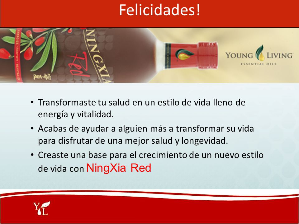 Felicidades! Transformaste tu salud en un estilo de vida lleno de energía y vitalidad.
