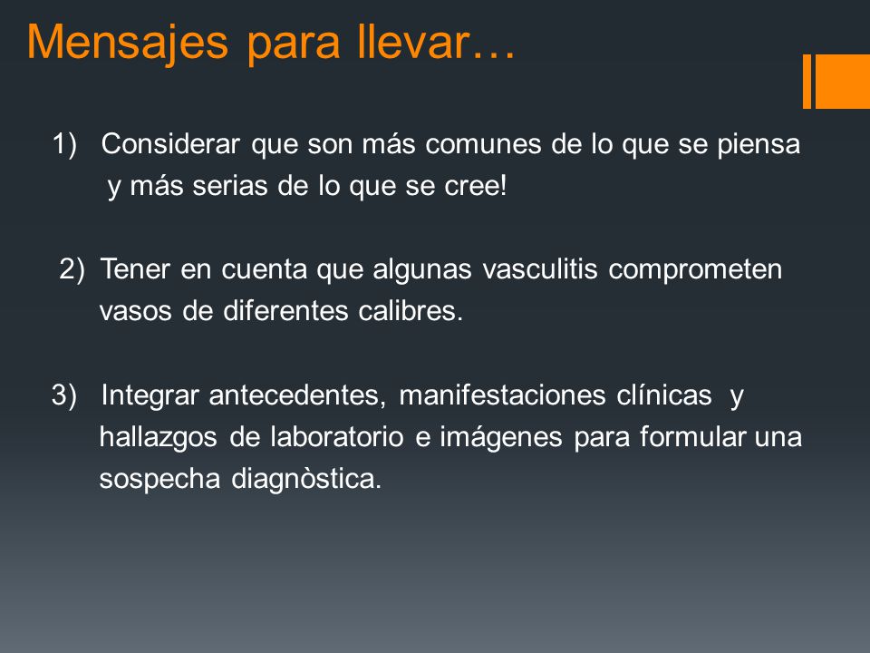 Mensajes para llevar… 1) Considerar que son más comunes de lo que se piensa. y más serias de lo que se cree!
