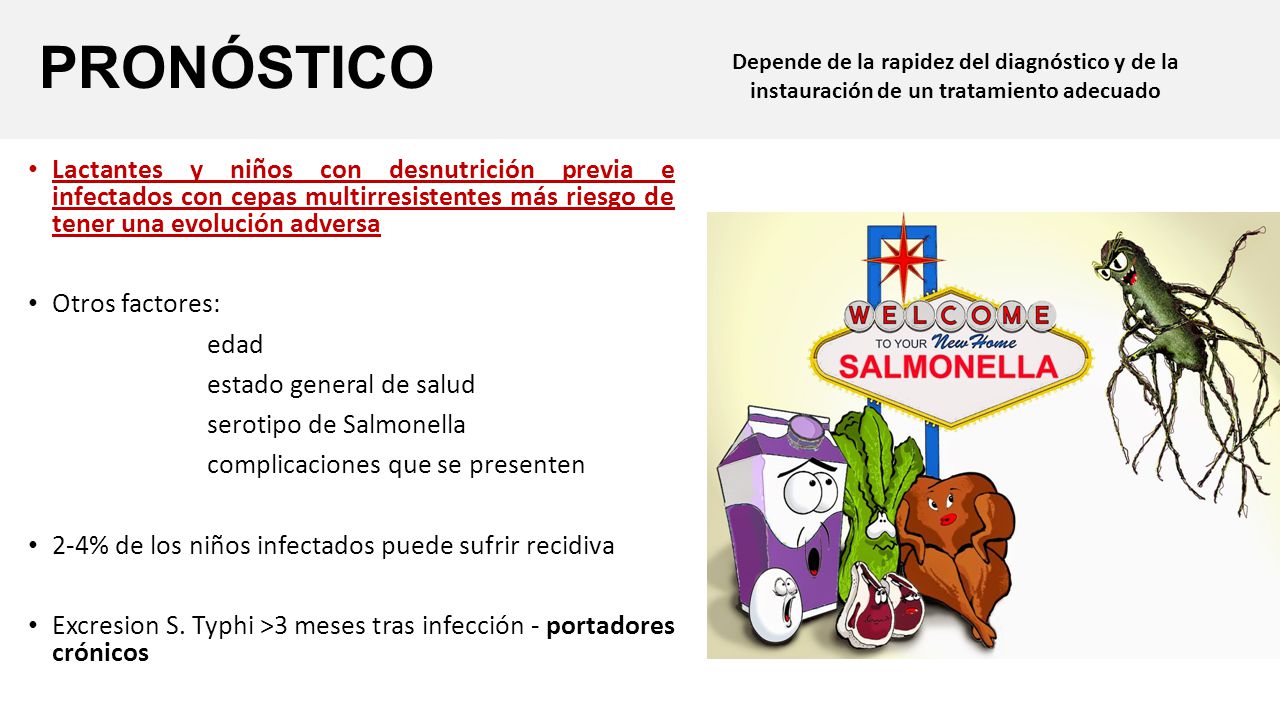 PRONÓSTICO Depende de la rapidez del diagnóstico y de la instauración de un tratamiento adecuado.