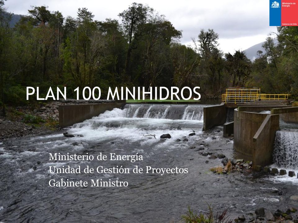 Ministerio de Energía Unidad de Gestión de Proyectos Gabinete Ministro