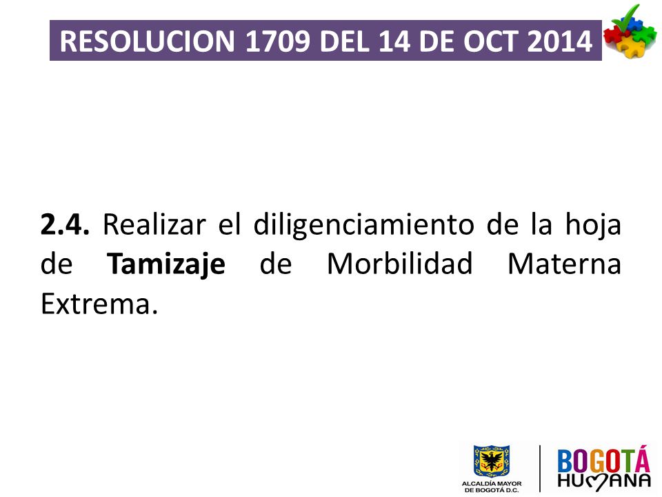 RESOLUCION 1709 DEL 14 DE OCT