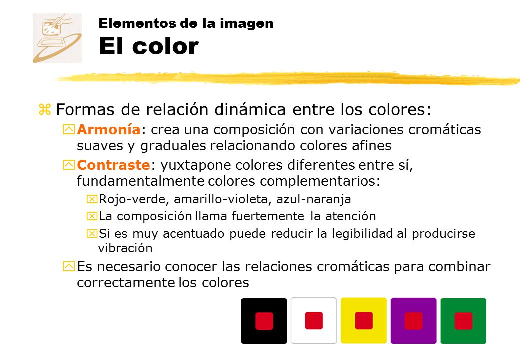 Elementos de la imagen El color