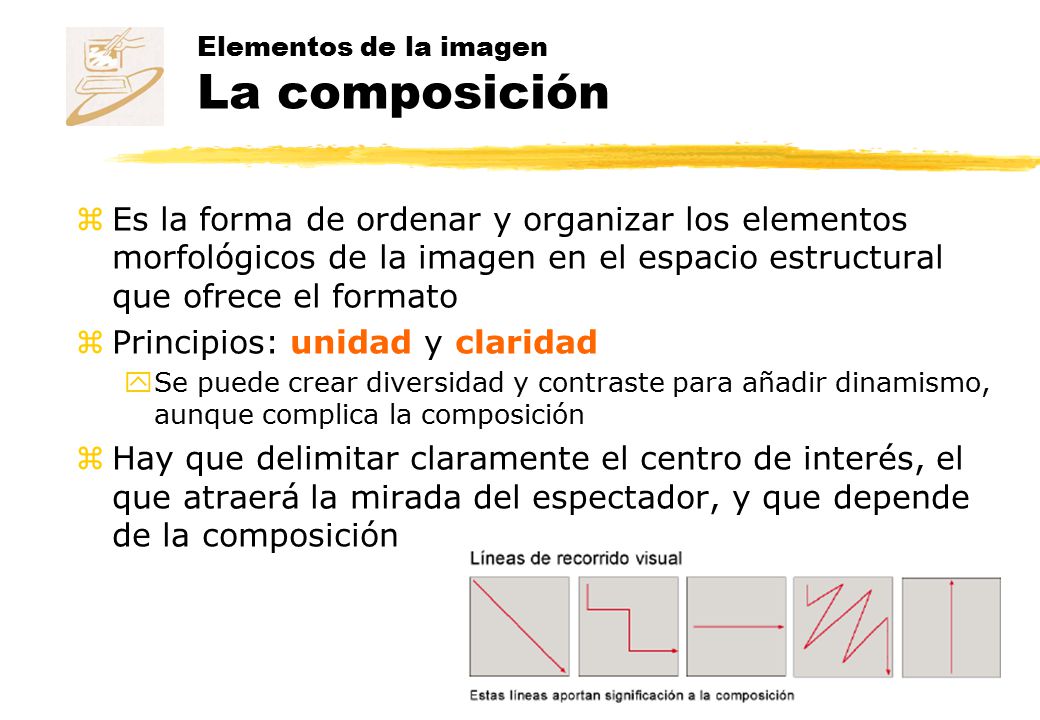 Elementos de la imagen La composición