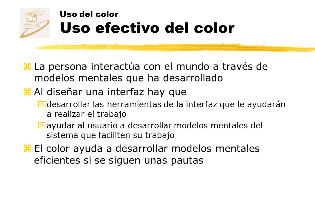 Uso del color Uso efectivo del color