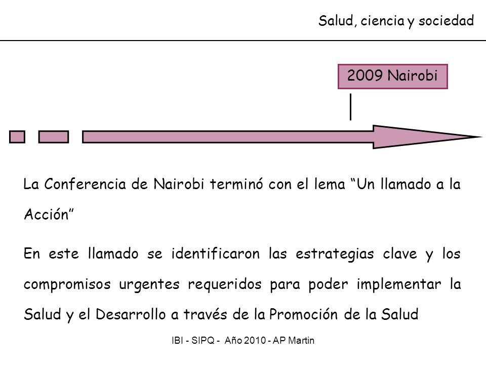 La Conferencia de Nairobi terminó con el lema Un llamado a la Acción