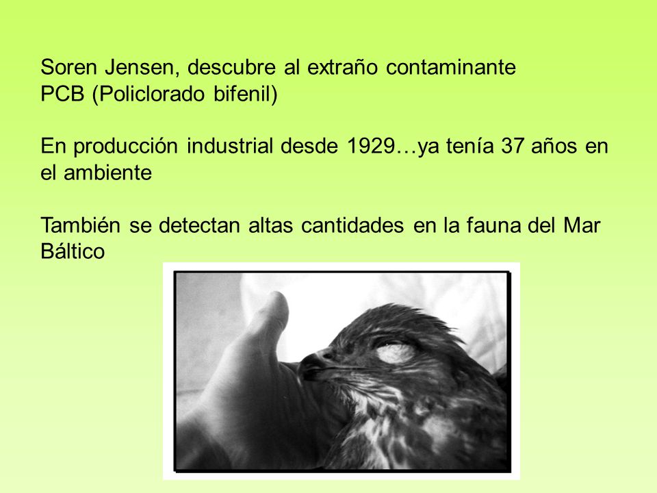 Soren Jensen, descubre al extraño contaminante