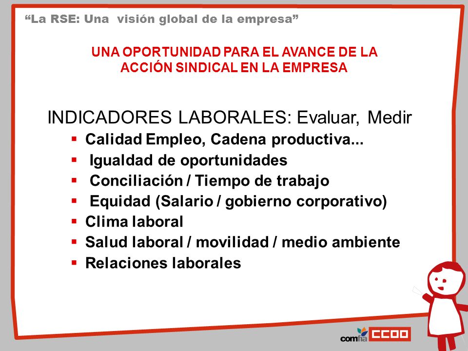 UNA OPORTUNIDAD PARA EL AVANCE DE LA ACCIÓN SINDICAL EN LA EMPRESA