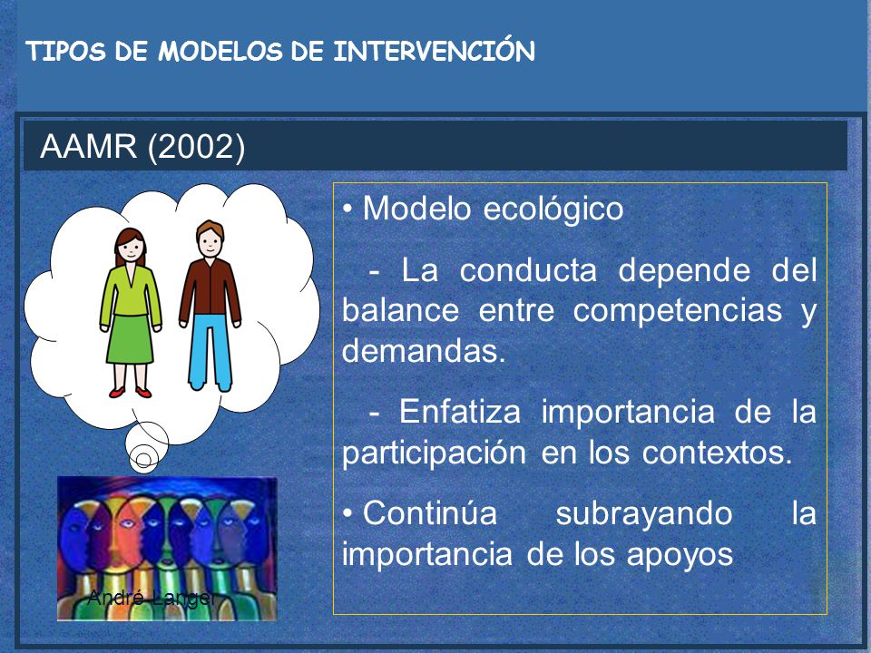 - La conducta depende del balance entre competencias y demandas.