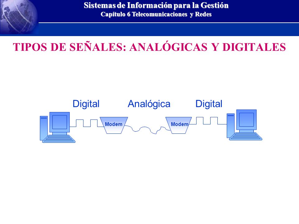 TIPOS DE SEÑALES: ANALÓGICAS Y DIGITALES