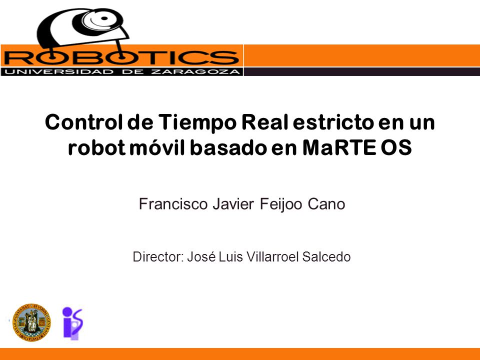 Control de Tiempo Real estricto en un robot móvil basado en MaRTE OS
