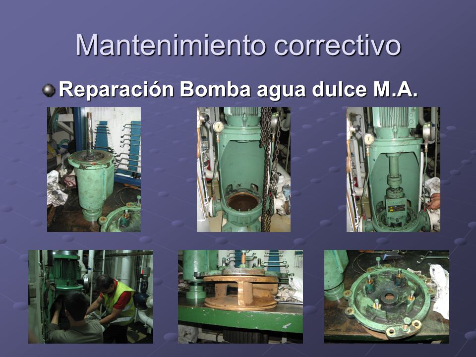 Mantenimiento correctivo