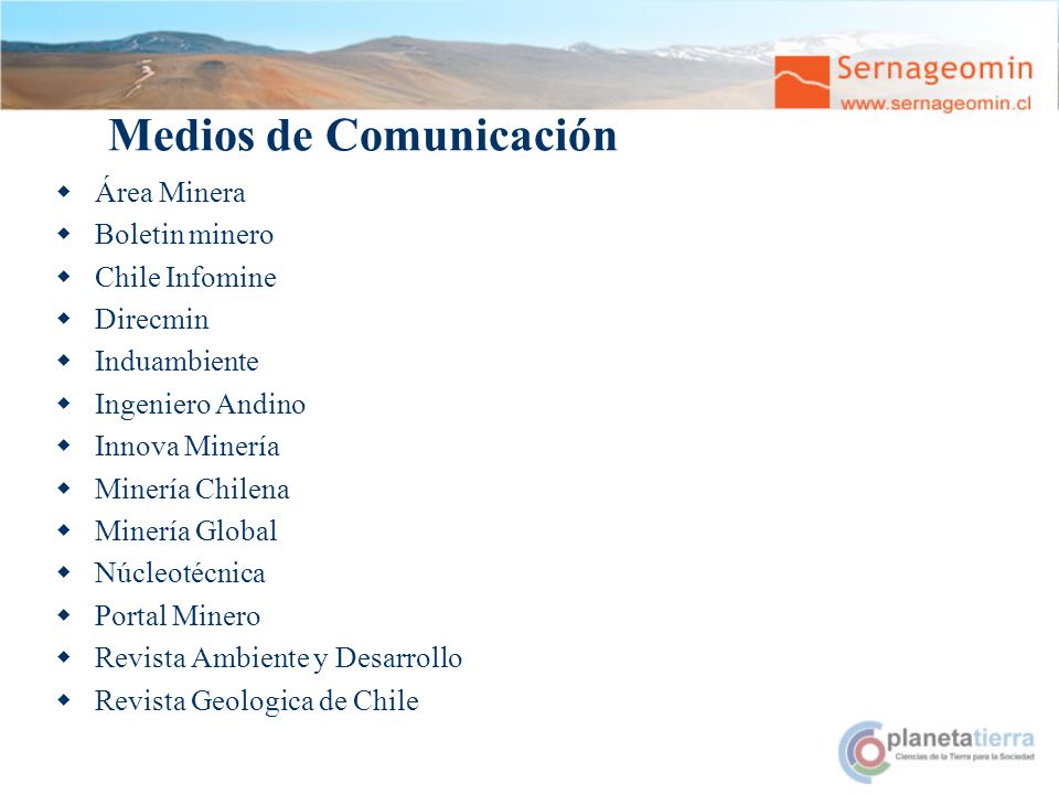 Medios de Comunicación