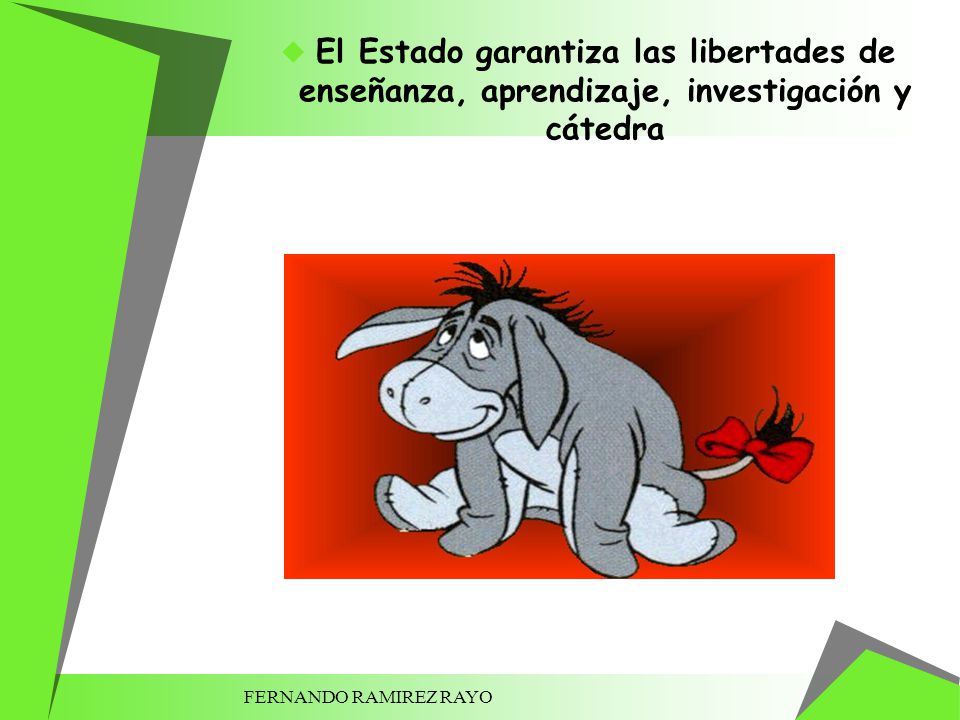 El Estado garantiza las libertades de enseñanza, aprendizaje, investigación y cátedra
