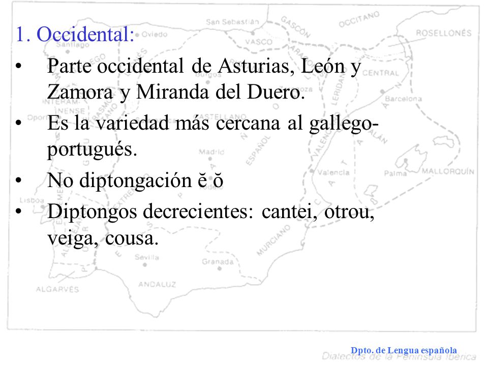 Parte occidental de Asturias, León y Zamora y Miranda del Duero.