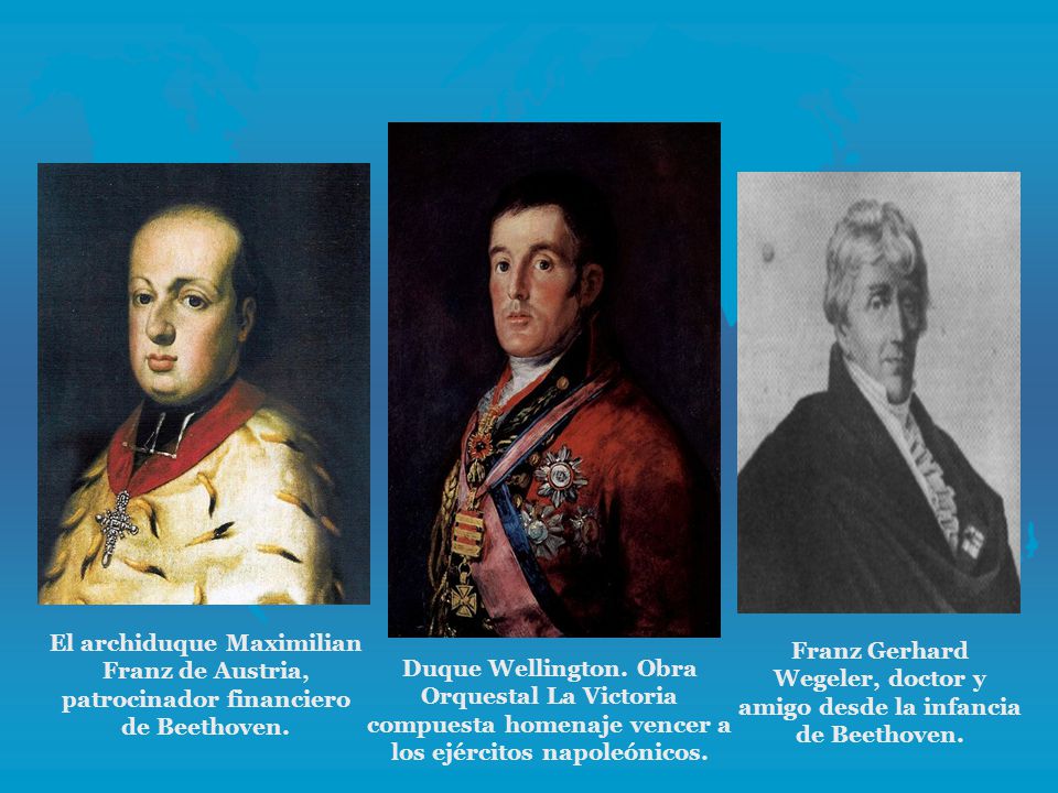 Franz Gerhard Wegeler, doctor y amigo desde la infancia de Beethoven.