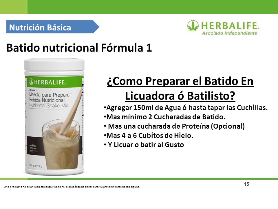 ¿Como Preparar el Batido En Licuadora ó Batilisto