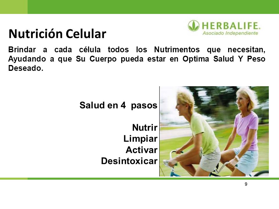 Nutrición Celular Salud en 4 pasos Nutrir Limpiar Activar Desintoxicar