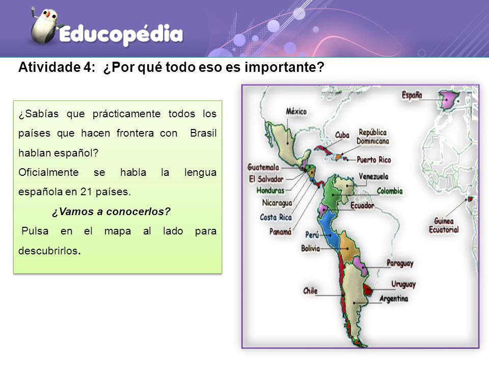 Atividade 4: ¿Por qué todo eso es importante