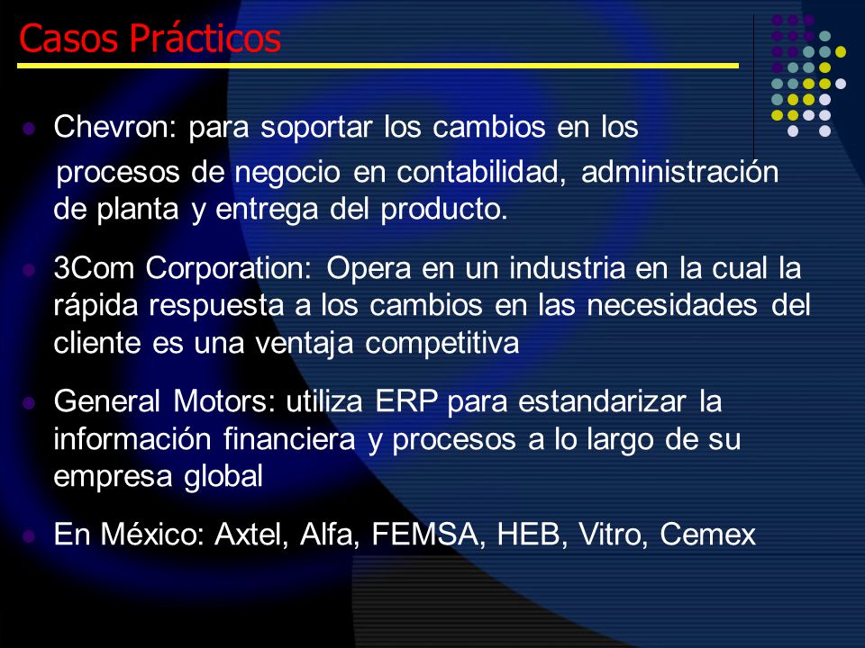 Casos Prácticos Chevron: para soportar los cambios en los