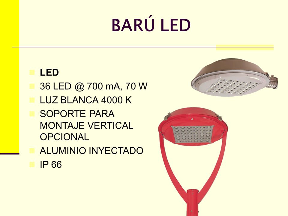 BARÚ LED LED mA, 70 W LUZ BLANCA 4000 K