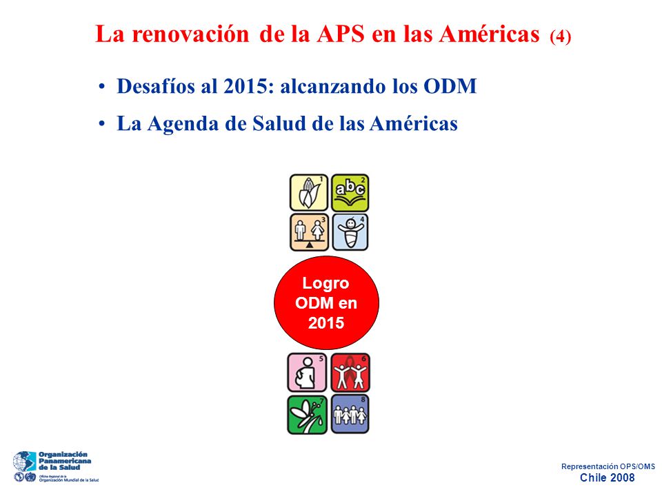 La renovación de la APS en las Américas (4) Representación OPS/OMS