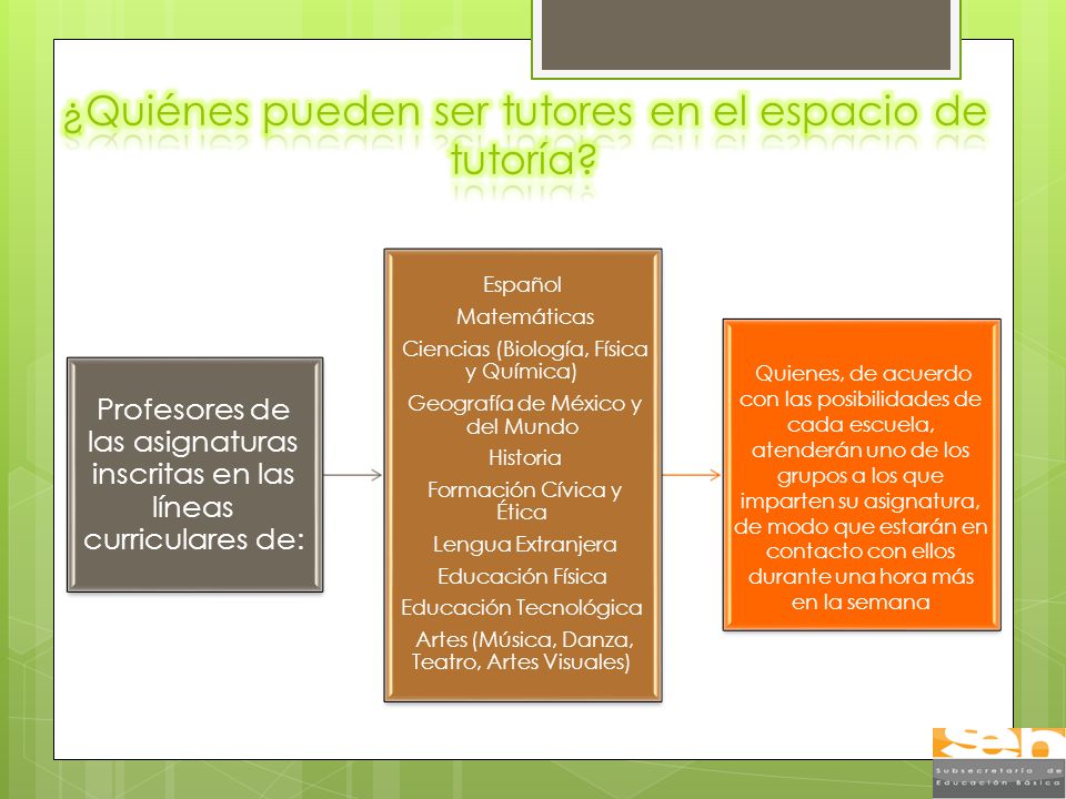 ¿Quiénes pueden ser tutores en el espacio de tutoría