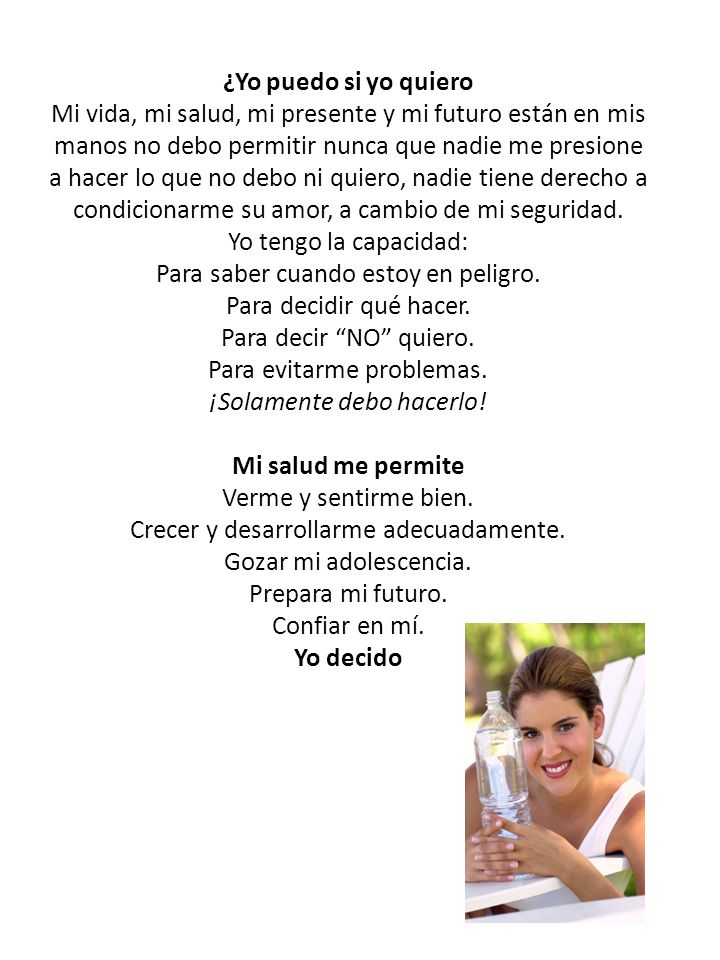 Para saber cuando estoy en peligro. Para decidir qué hacer.
