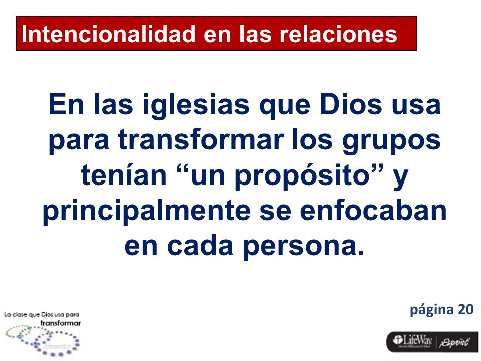 Intencionalidad en las relaciones