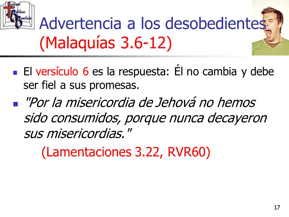 Advertencia a los desobedientes (Malaquías )