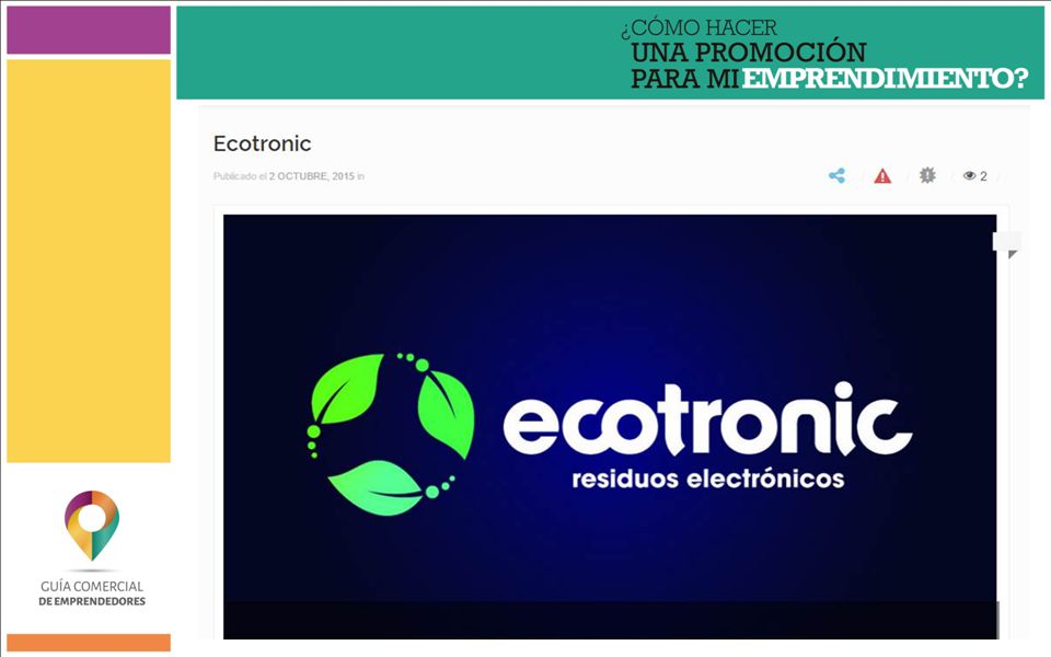 Presentacion de la empresa, y como se ve el logo