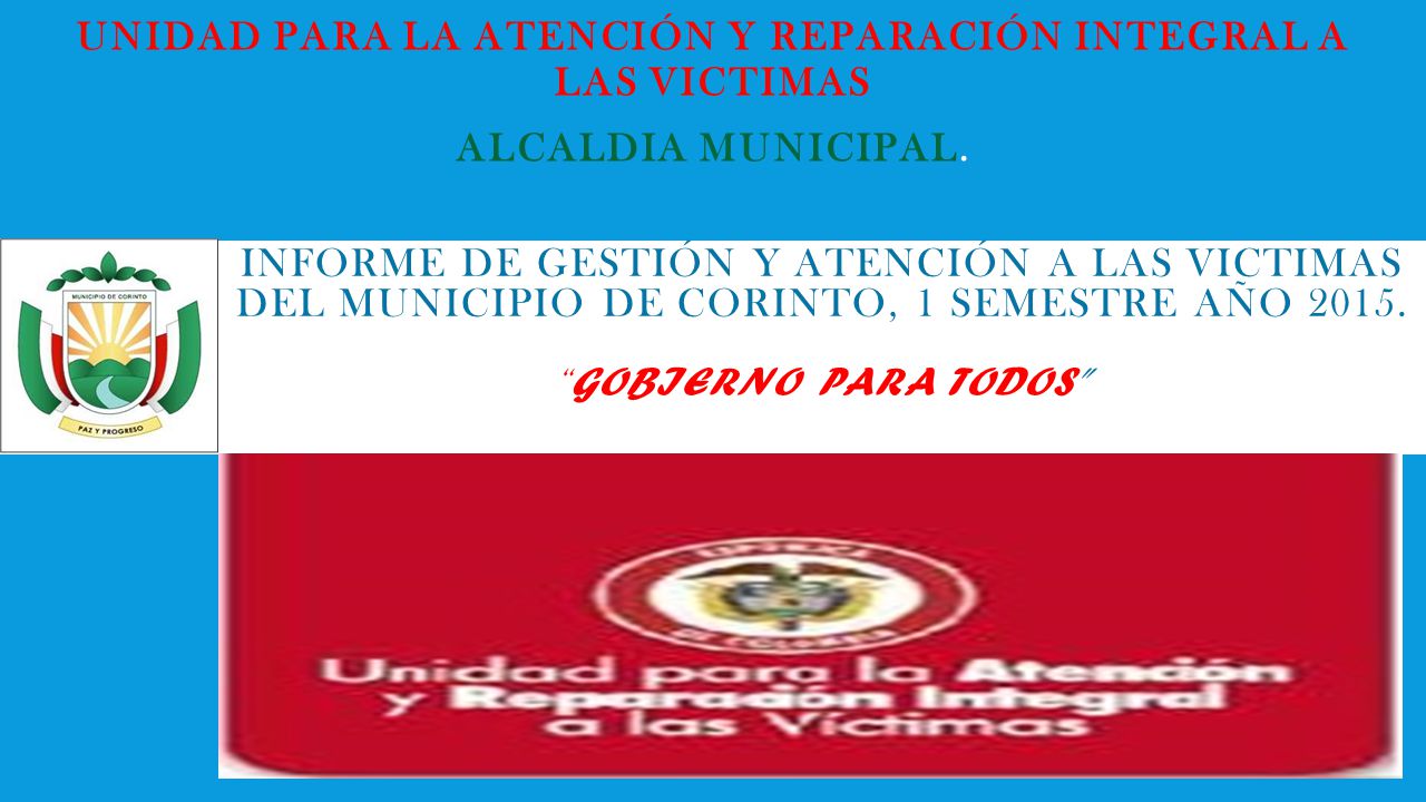 Unidad para la atención y reparación integral a las victimas