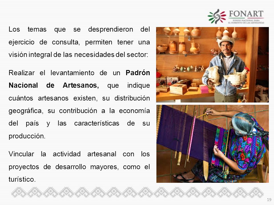 Los temas que se desprendieron del ejercicio de consulta, permiten tener una visión integral de las necesidades del sector: