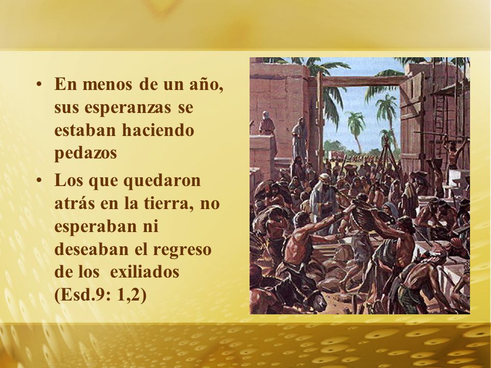 En menos de un año, sus esperanzas se estaban haciendo pedazos