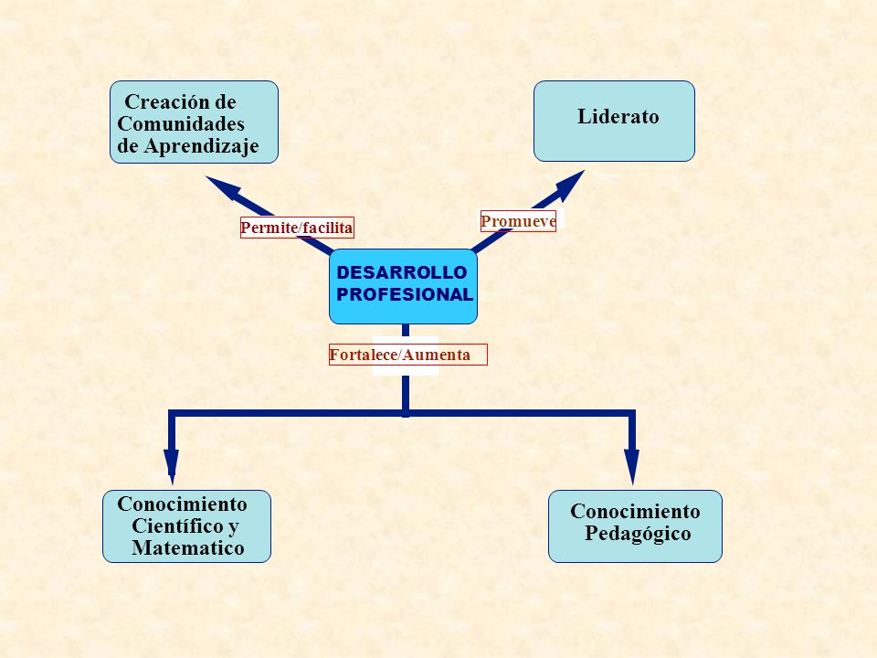 Creación de Liderato Comunidades de Aprendizaje Conocimiento