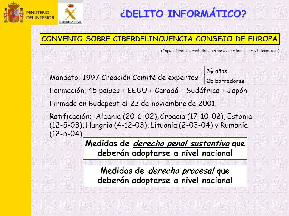Medidas de derecho procesal que deberán adoptarse a nivel nacional