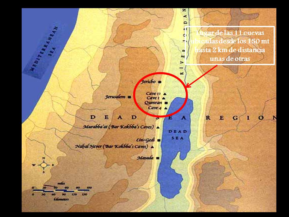 Lugar de las 11 cuevas ubicadas desde los 150 mt hasta 2 km de distancia unas de otras