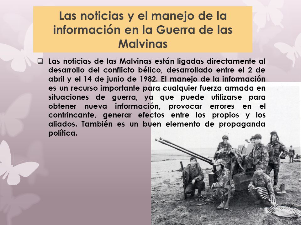 Las noticias y el manejo de la información en la Guerra de las Malvinas