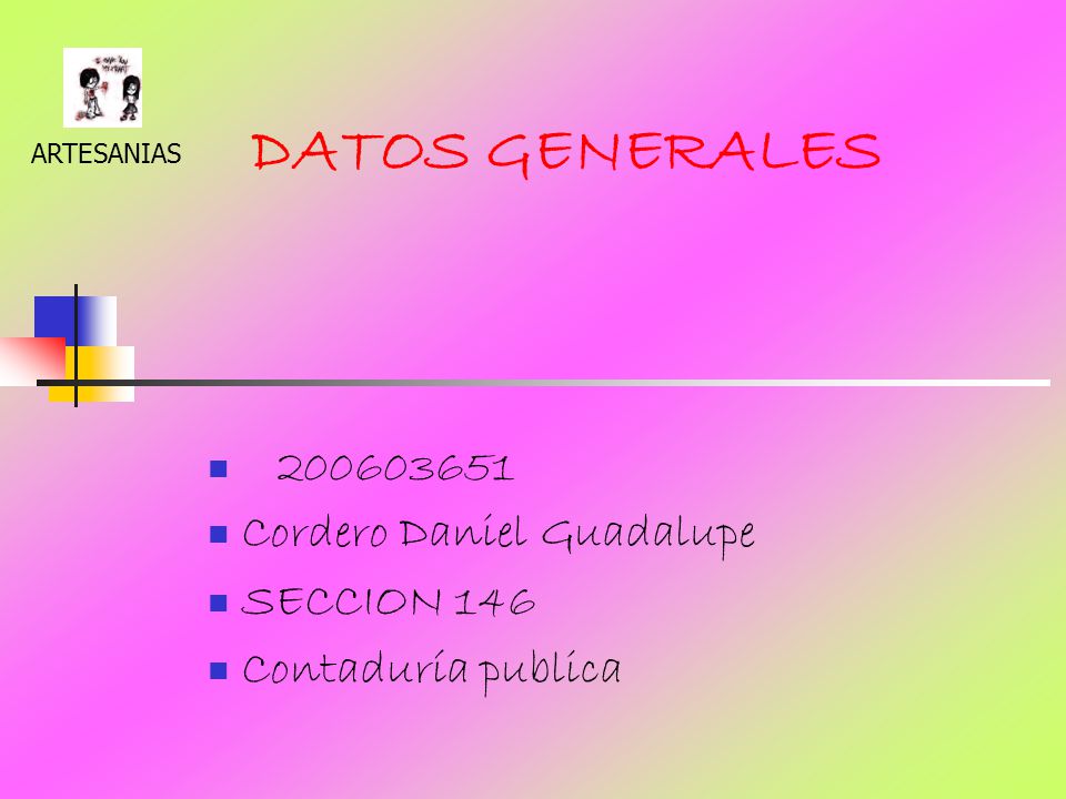 Cordero Daniel Guadalupe SECCION 146 Contaduría publica