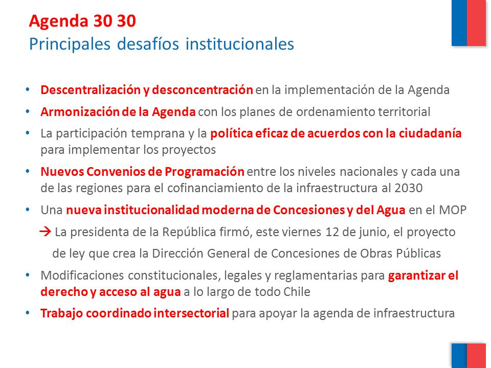 de ley que crea la Dirección General de Concesiones de Obras Públicas
