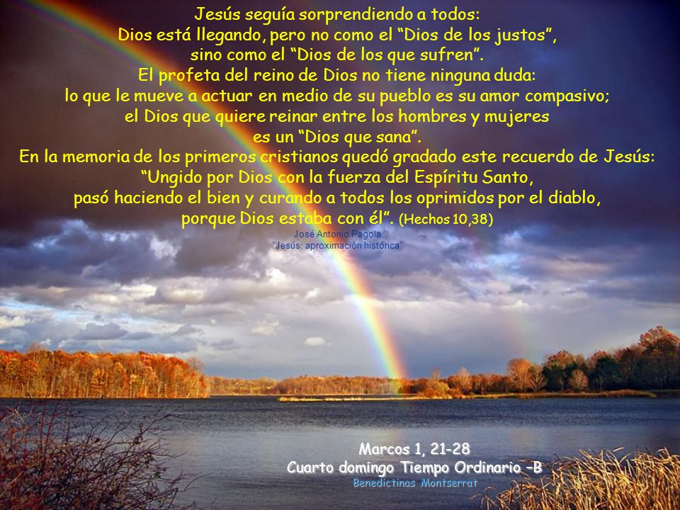 El profeta del reino de Dios no tiene ninguna duda: